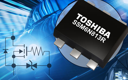 Toshiba lance un MOSFET miniature doté d’une excellente protection ESD